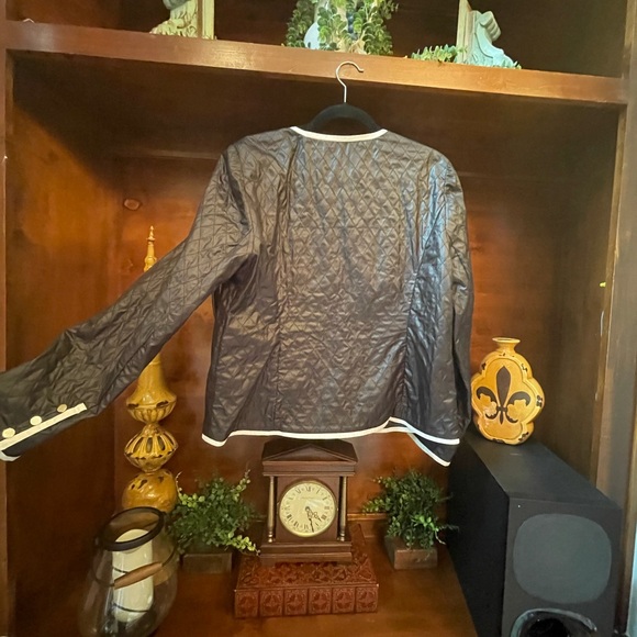 Zynergy by Chico’s sz 2 Black Jacket - Picture 6 of 8